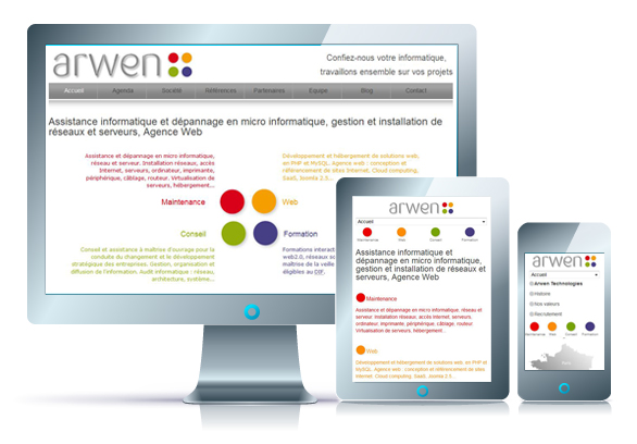 arwen tech site internet mobile