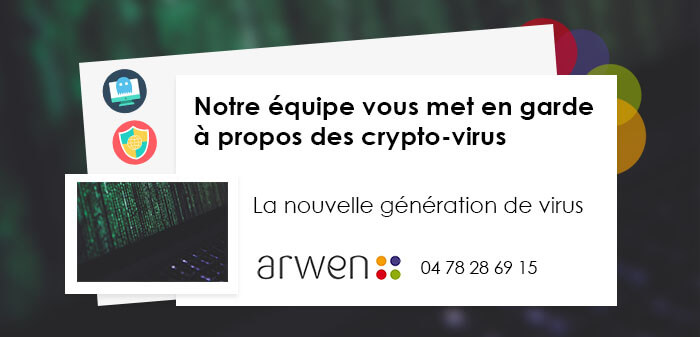 Notre équipe vous met en garde contre les crypto-virus