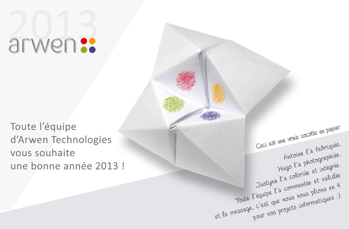 Carte de voeux 2013