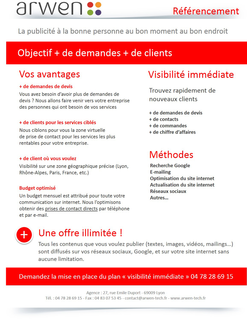 offre referencement google illimite site internet v1